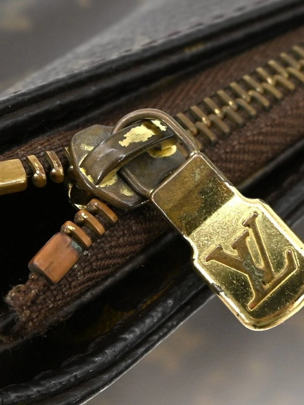 LOUIS VUITTON CABAS MEZZO HAND TOTE BAG MONOGRAM M51151 AR1015 YQ06468 - Picture 8 of 15
